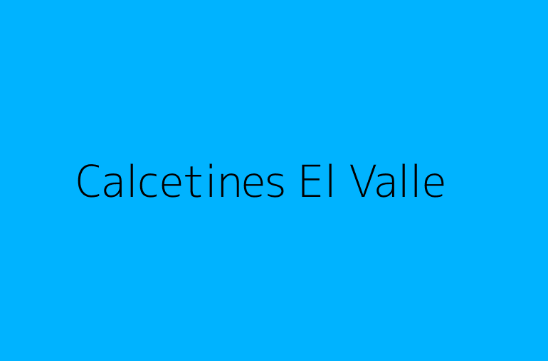 Calcetines El Valle